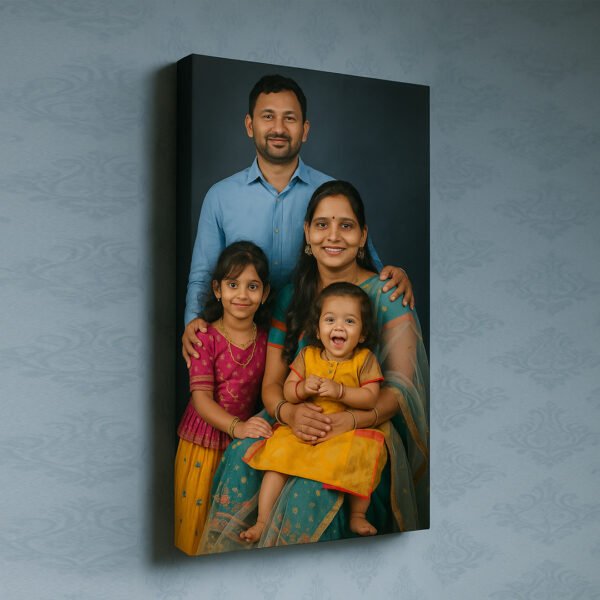 Portrait Canvas Photo Frame