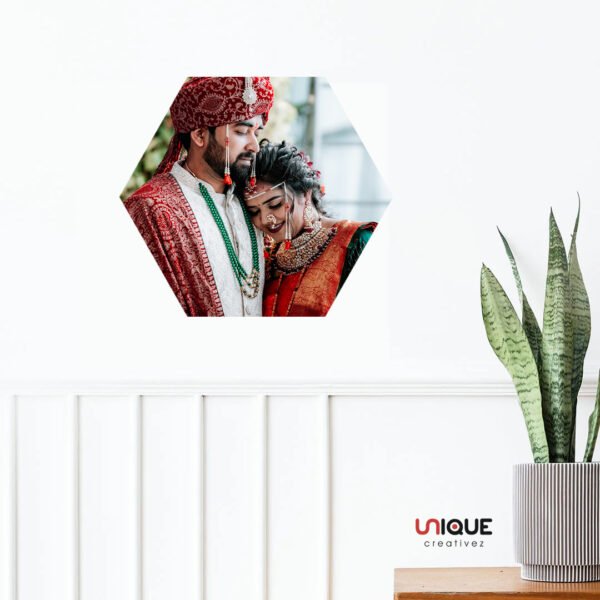 UV Photo Frame - Hexagon - Image 2