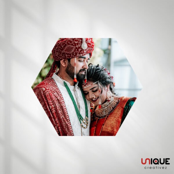UV Photo Frame - Hexagon