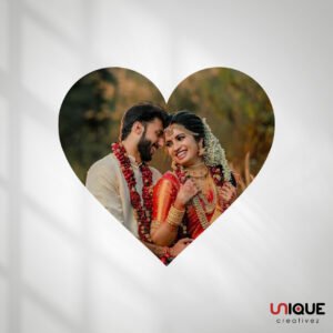 UV Photo Frame -Heart Shape
