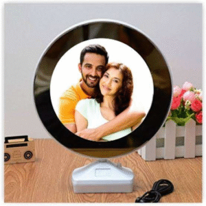 Magic Mirror Photo Frame With LED Light