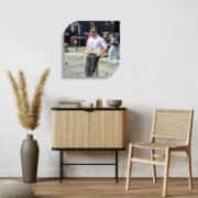 Personalised Acrylic Wall Clock - Image 2