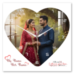 Heart Acrylic Wall Clock