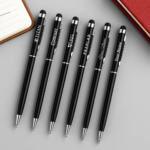 2-in-1 Metal Stylus Ballpoint Pen | Customised Pen with Name & Logo - Corporate Gift