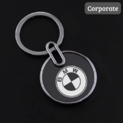 Custom Round Metal Keychain with Logo | Premium Stainless Steel Key Ring for Corporate Gifting & Branding - Image 5
